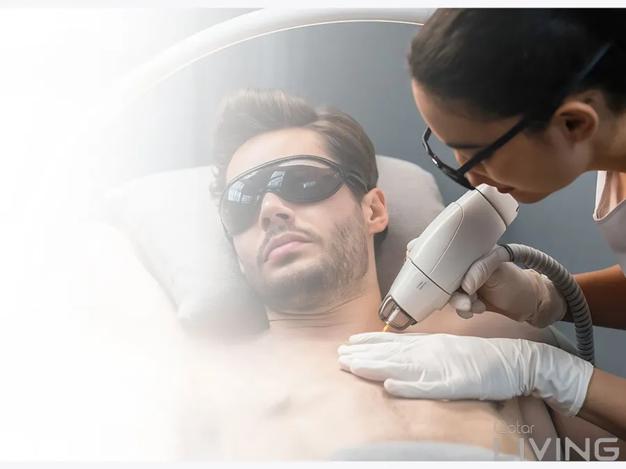 Full Body Hair Laser Removal (Male) – 1000 QAR